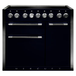 Mercury 1000 Electric Range Cooker with Induction Hob Blueberry